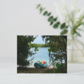 Carte Postale Kayaking aux îles Virgin (Debout devant)