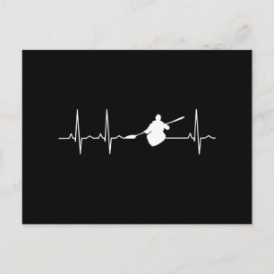 Carte Postale Kayaking Heartbeat