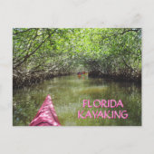 Carte Postale Kayaking Through the Mangroves Florida Adventure (Devant)
