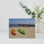 Carte postale Kayaks (Debout devant)