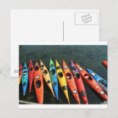 Carte Postale Kayaks ! (Devant / Derrière)