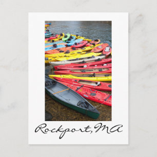 Carte Postale Kayaks à Rockport, MA