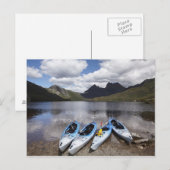 Carte Postale Kayaks, Cradle Mountain et Dove Lake, Cradle (Devant / Derrière)