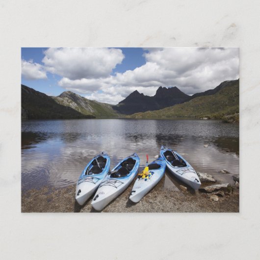 Carte Postale Kayaks, Cradle Mountain et Dove Lake, Cradle (Devant)