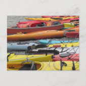 Carte Postale Kayaks en Alaska (Devant)