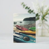 Carte postale "Kayaks on Put-in-Bay" (Debout devant)