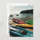 Carte postale "Kayaks on Put-in-Bay" (Devant / Derrière)