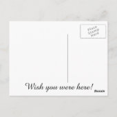 Carte Postale Kayak's on the Beach, Kayak Christmas (Dos)