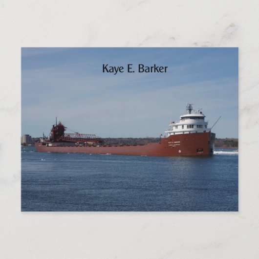 Carte postale Kaye E. Barker (Devant)