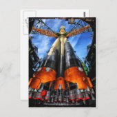 Carte Postale Kazakhstan Rakete (Devant / Derrière)