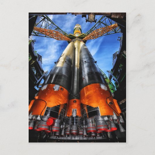 Carte Postale Kazakhstan Rakete (Devant)