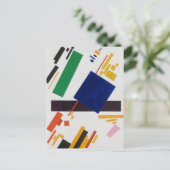 Carte Postale Kazimir Malevich Composition du suprématisme (Debout devant)