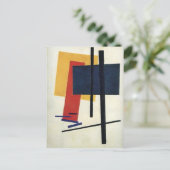 Carte Postale Kazimir Malevich - Suprématisme (Debout devant)