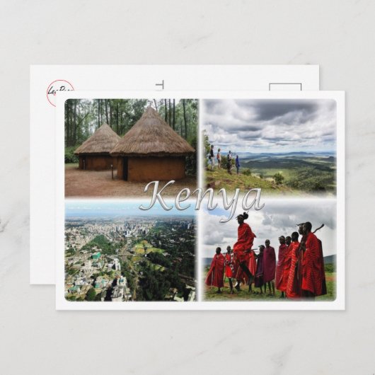 Carte Postale KE Kenya - (Devant / Derrière)