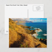 Carte postale Keana Point South Trail (Devant / Derrière)