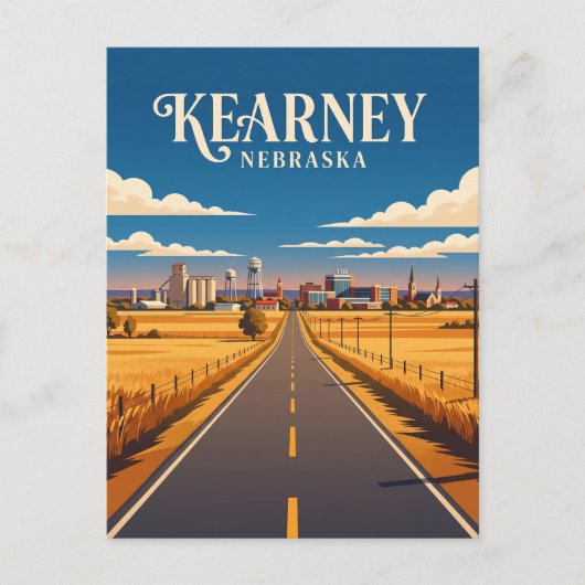 Carte Postale Kearney États-Unis (Devant)