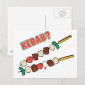 Carte Postale Kebab ? (Devant / Derrière)