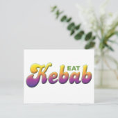 Carte Postale Kebab, Mange (Debout devant)