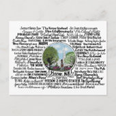 Carte Postale Keene, NH - Maintenant et puis (Devant)