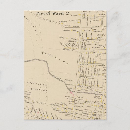 Carte Postale Keene, Ward 2 (Devant)