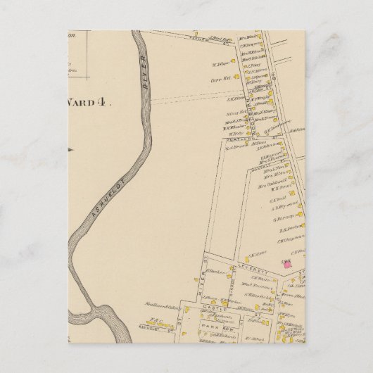 Carte Postale Keene, Ward 4 (Devant)