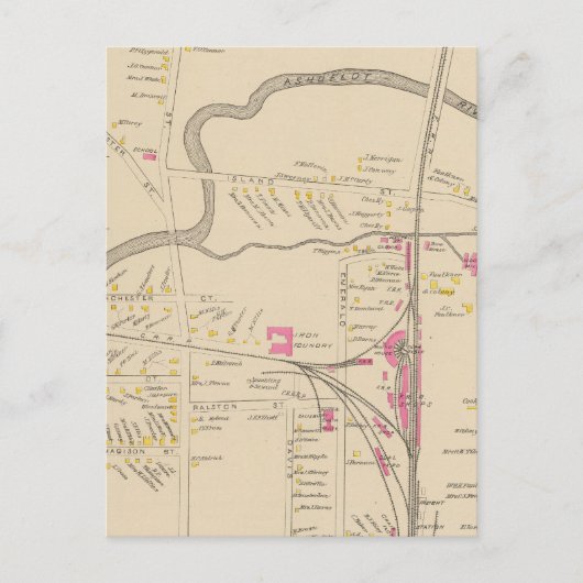 Carte Postale Keene, Ward 5 (Devant)