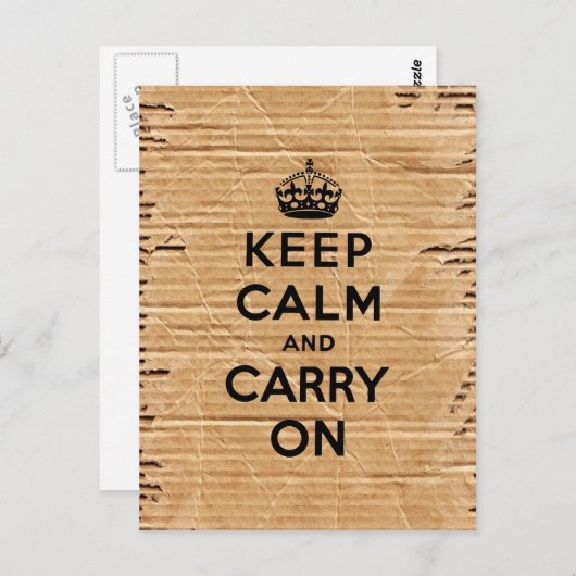 Carte Postale keep (Devant / Derrière)