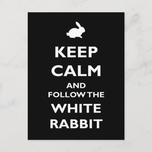 Carte Postale keep calm (Devant)