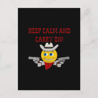 Carte Postale Keep Calm and Carry