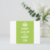 Carte Postale Keep-Calm-And-Keep-On.pdf (Debout devant)