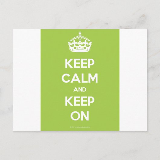 Carte Postale Keep-Calm-And-Keep-On.pdf (Devant)