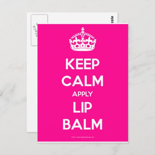 Carte Postale Keep-Calm-Apply-Lip-Balm.pdf (Devant / Derrière)
