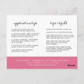 Carte Postale Keep calm | Conseils et astuces du distributeur de (Dos)