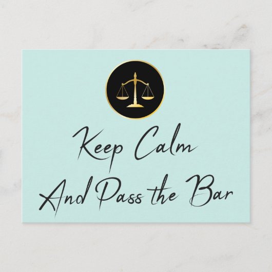 Carte Postale Keep calm. Passez la barre. (Devant)