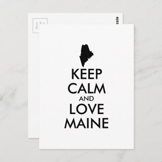 Carte Postale KEEP Customizable (Devant / Derrière)