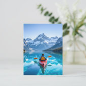 Carte Postale Keeping in Touch |  Kayaking in Mountains (Debout devant)