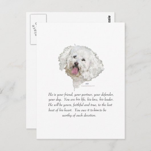 Carte Postale Keepsake (Devant / Derrière)