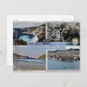 Carte Postale Kefalonia - Grèce -