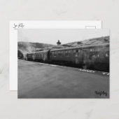 Carte Postale Keighley Steam Railway (Devant / Derrière)