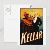 Carte Postale Kellar - Boissons avec le diable (Devant / Derrière)