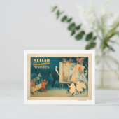 Carte Postale Kellar et son cabinet perplexe Mystères Magi (Debout devant)
