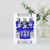 Carte Postale Kelly coat of Arms (Debout devant)