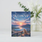 Carte Postale Kelowna Canada (Debout devant)