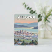 Carte Postale Kelowna Canada Travel (Debout devant)