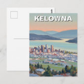 Carte Postale Kelowna Canada Travel (Devant / Derrière)