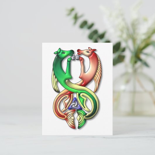 Carte Postale Kelpie Colors (Debout devant)