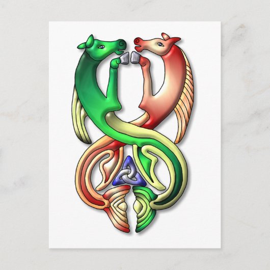 Carte Postale Kelpie Colors (Devant)