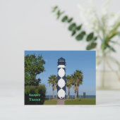 Carte postale Kemah, TX Lighthouse - customisée (Debout devant)