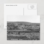 Carte Postale Kemmerer Wyoming, vers 1920 (Devant / Derrière)