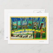 Carte Postale Kenai, AlaskaGrandes lettres ScènesKenai, AK (Devant / Derrière)